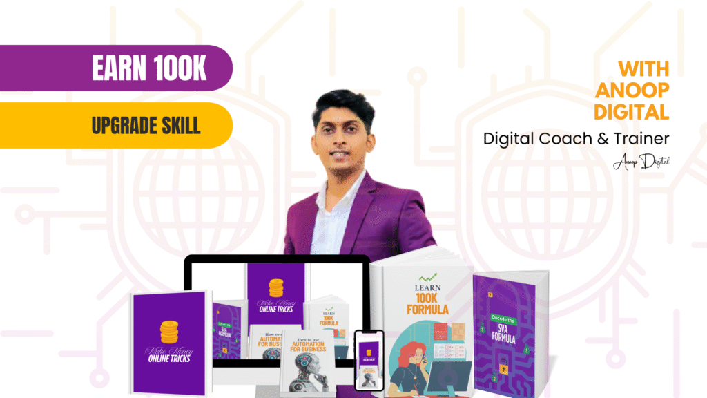 ANOOP DIGITAL MAKE MONEY ONLINE TRAINING