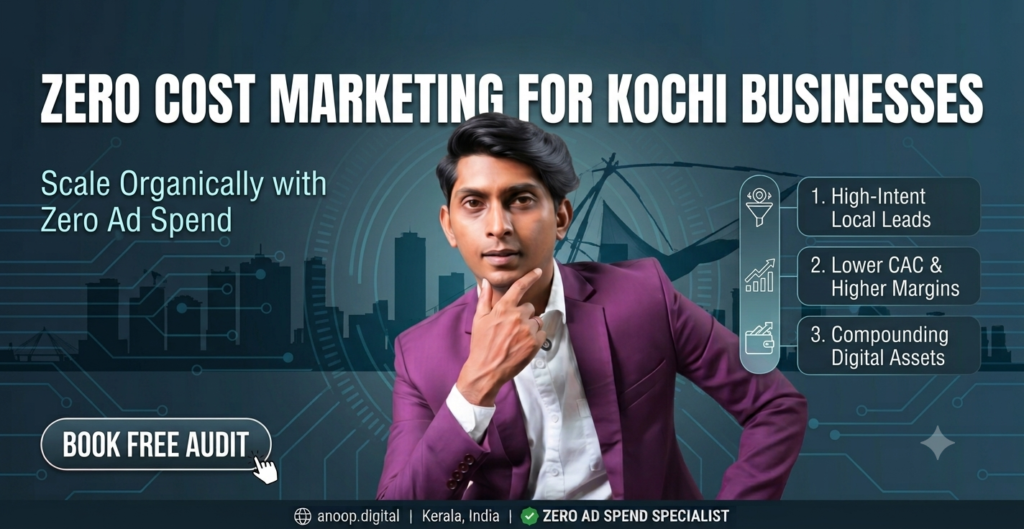 Zero Cost Marketing for Business Owners in Kochi